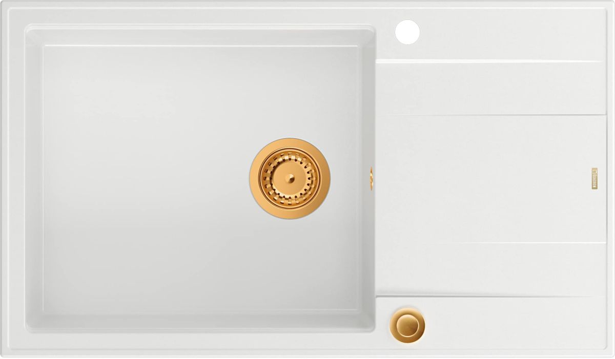 Quadron Evan GraniteQ-Spüle 86x50 cm weiß HCQE58650U1_PVDC1_P2O