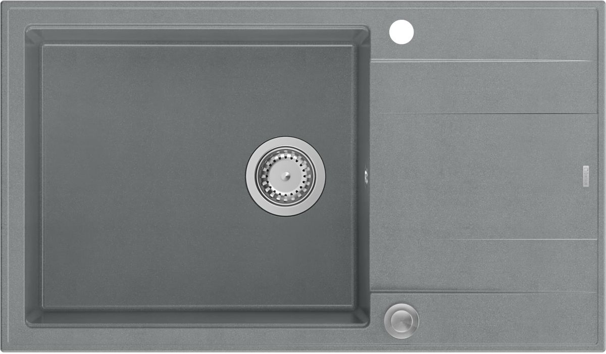 Quadron Evan GraniteQ-Spüle 86x50 cm grau/graphit/onyx HCQE58650U5_BS_P2O
