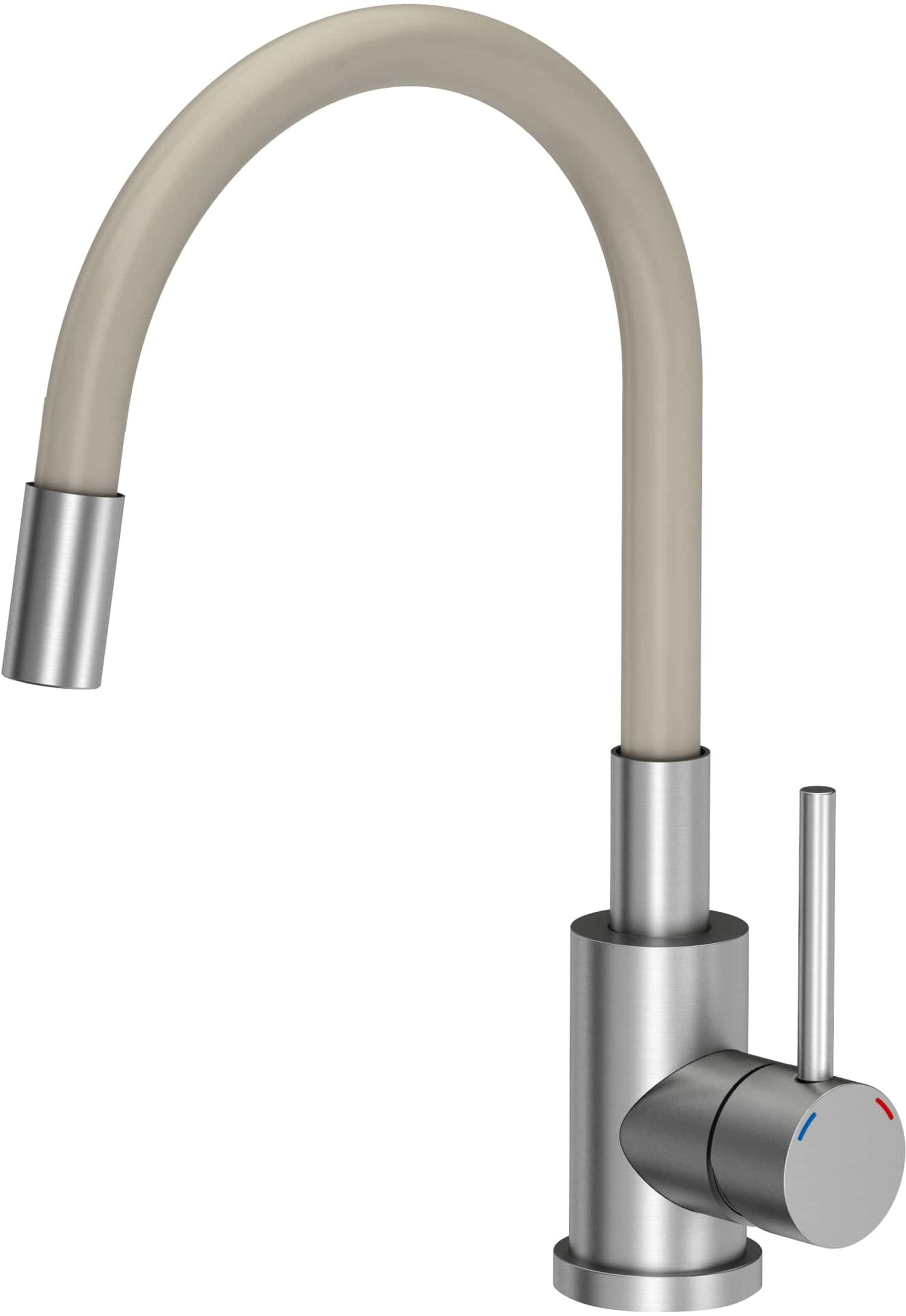 Quadron Maggie küchenarmatur stehend edelstahl-beige 3323503BE