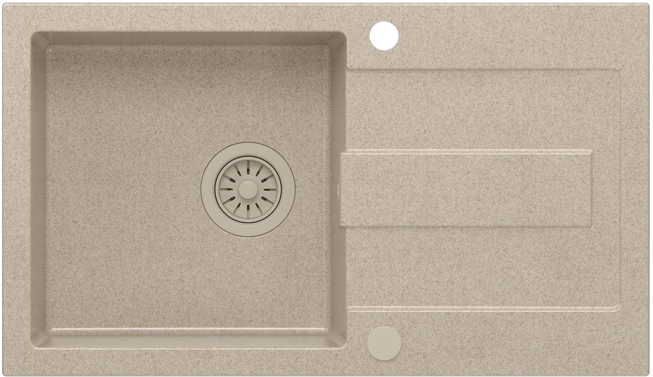 Quadron Christian GraniteQ-Spüle 78x45 cm beige HCQC7845BEZK_PC