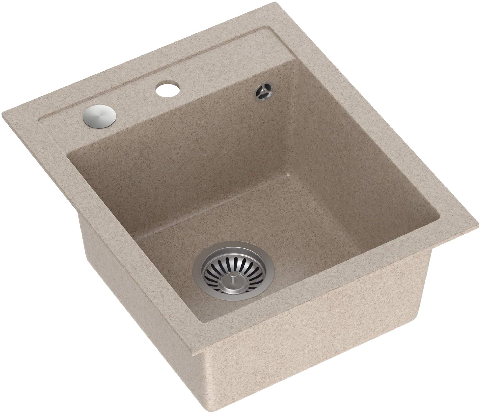 Quadron Johnny GraniteQ-Spüle 50x43 cm beige HCQJ4350BEZK