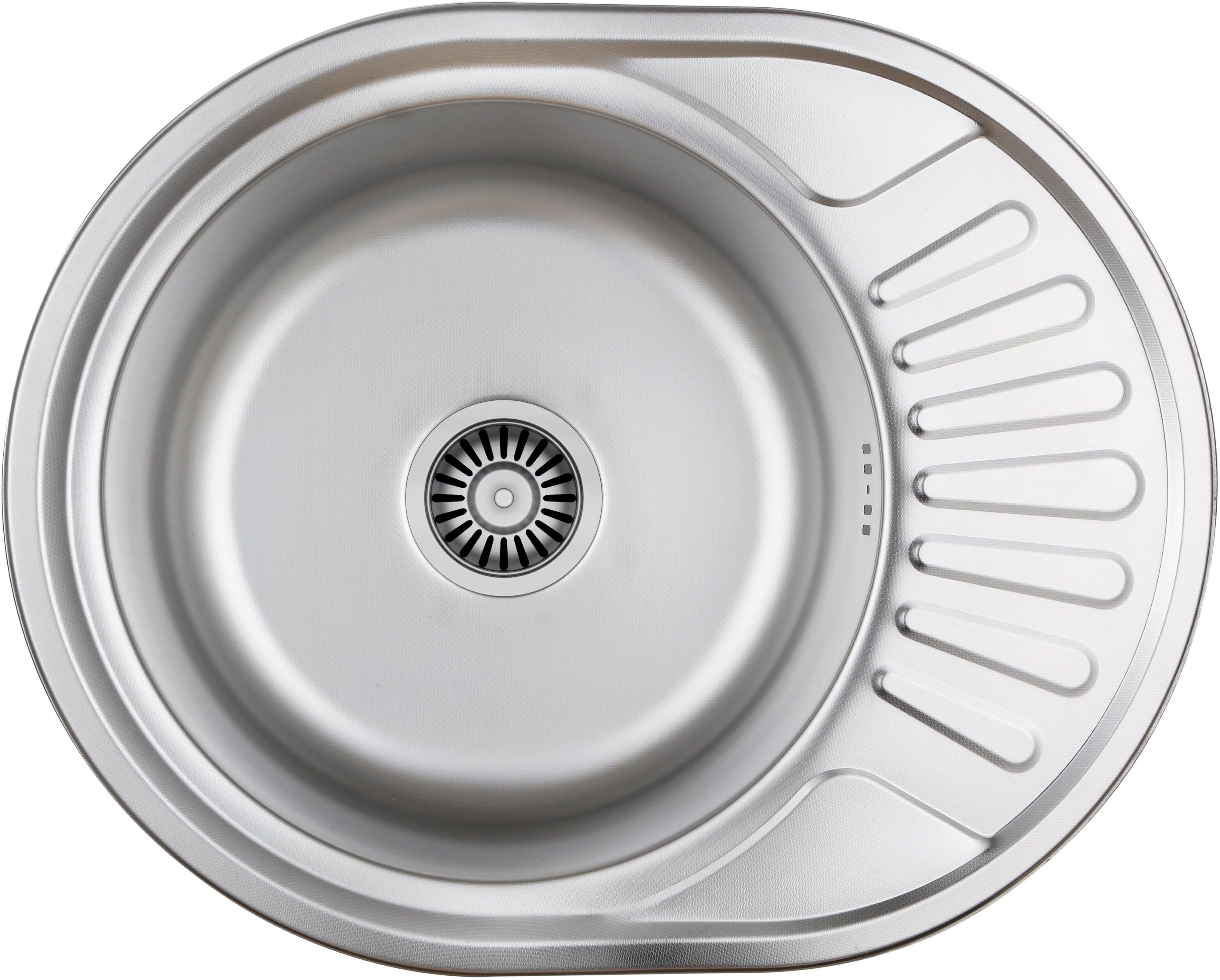 Quadron Jim 216 Stahlspüle mit Siphon 57x45 cm HD216LEN5745