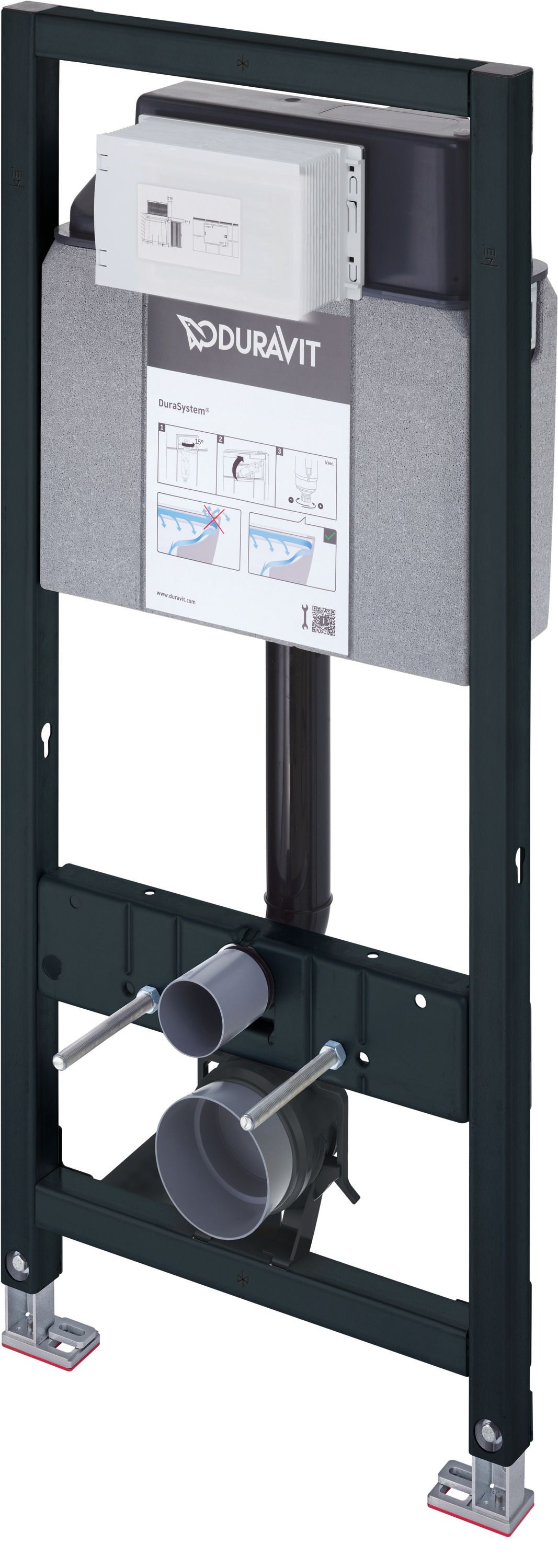 Duravit DuraSystem Unterputzrahmen in der hängenden Schüssel WD1020000000