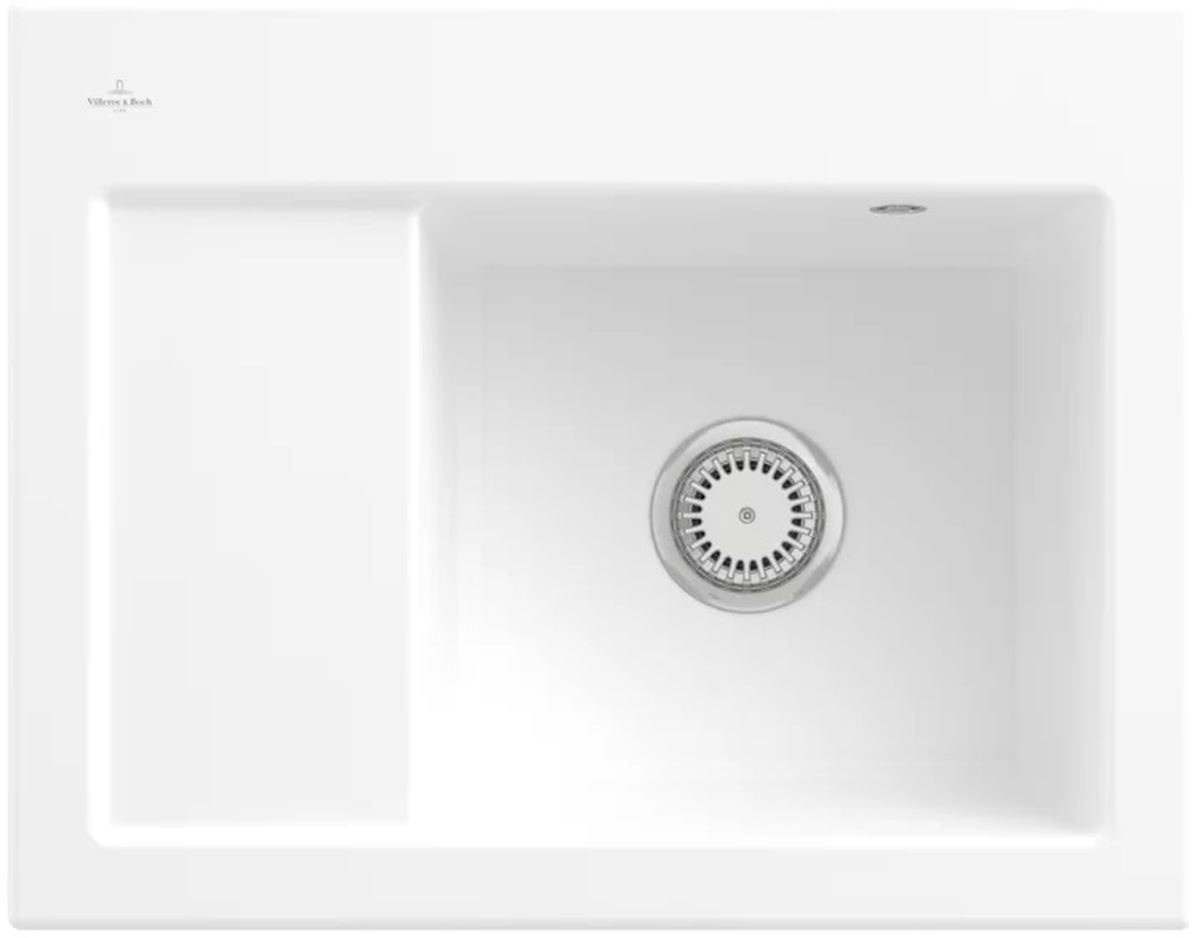 Villeroy & Boch Subway keramikspüle 65x51 cm weiß 331301RW