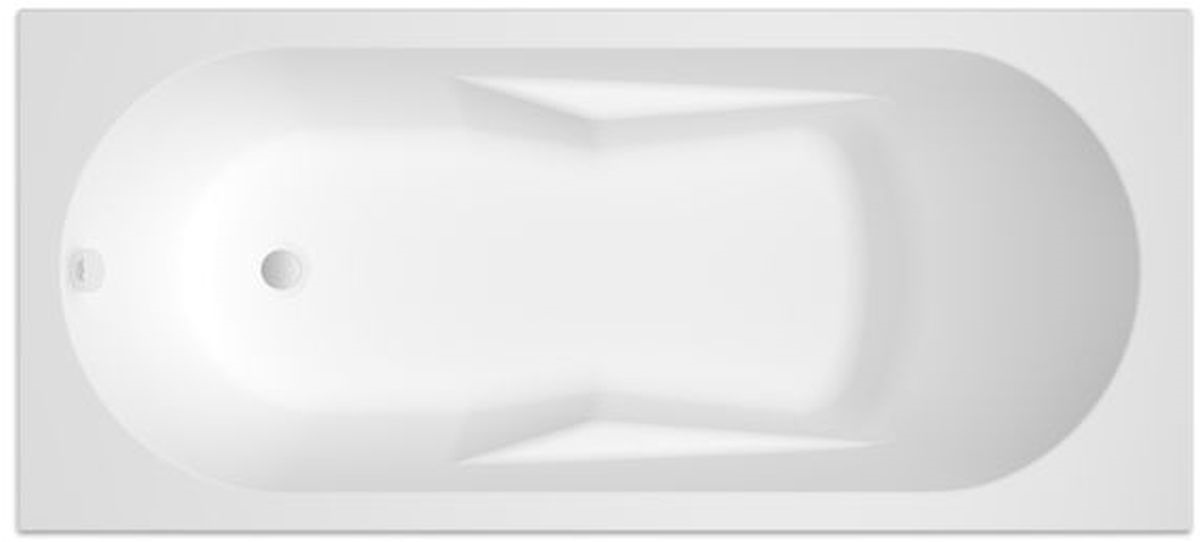 Riho Lazy Rechteckige Badewanne 170x75 cm weiß B078001005