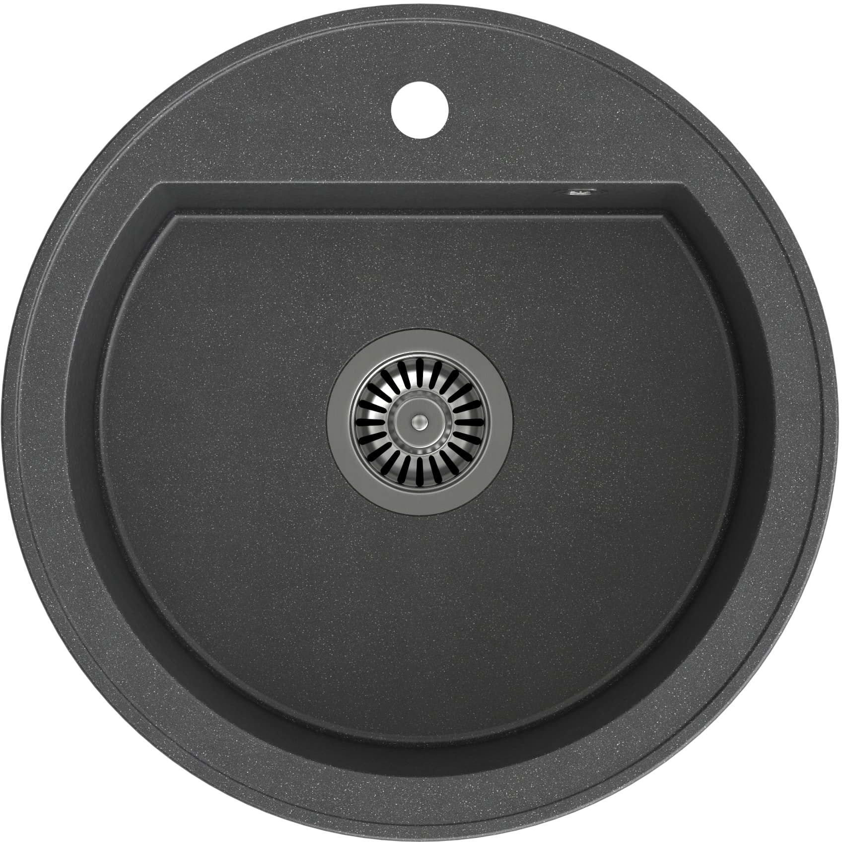 Quadron Johnny GraniteQ-Spüle 51x51 cm schwarz HCQC5151CZK