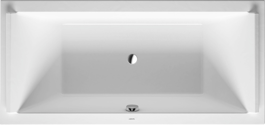 Duravit Starck Rechteckige Badewanne 190x90 cm weiß 700340000000000