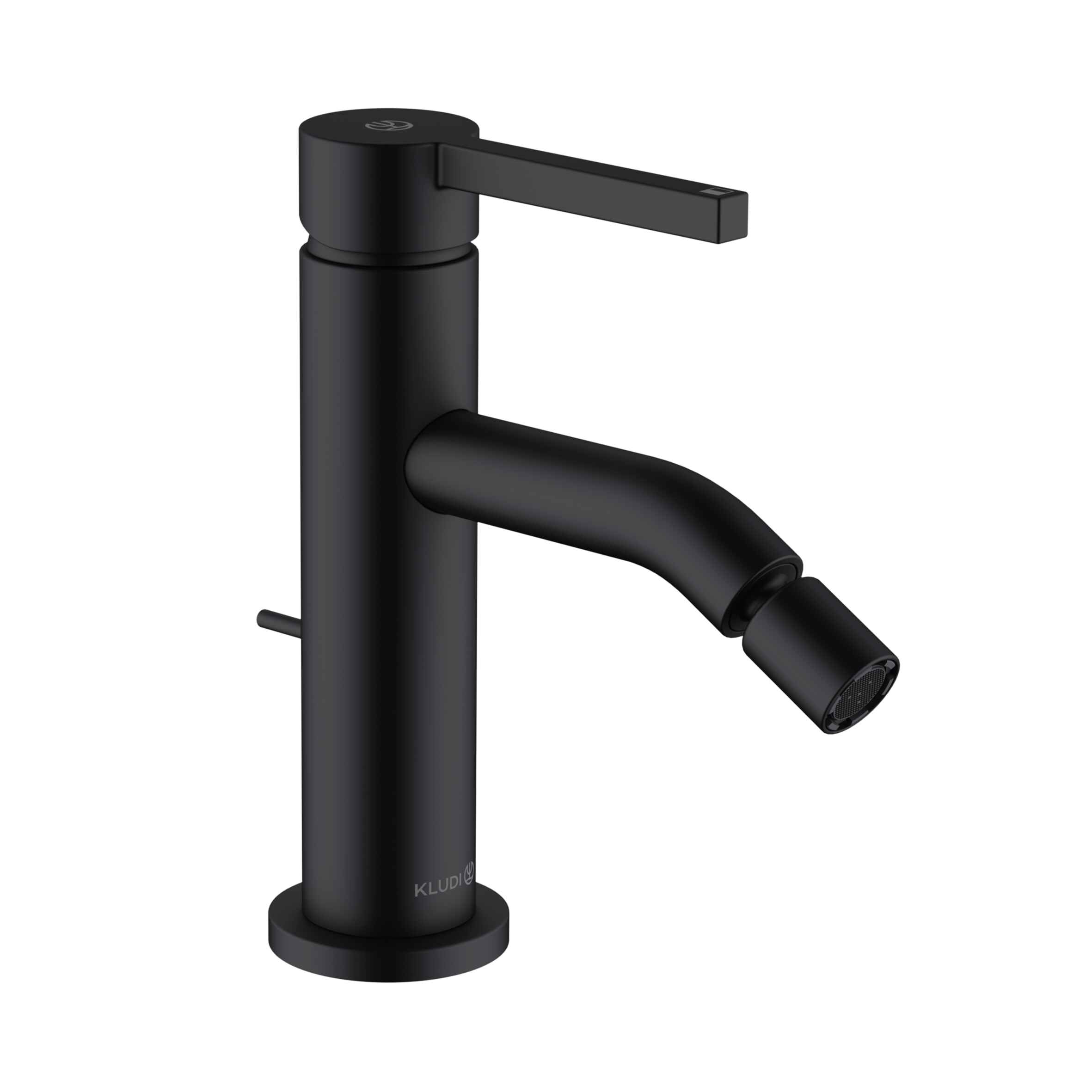 Kludi Nova Fonte Pura Bidet-Wasserhahn stehend schwarz 202163915