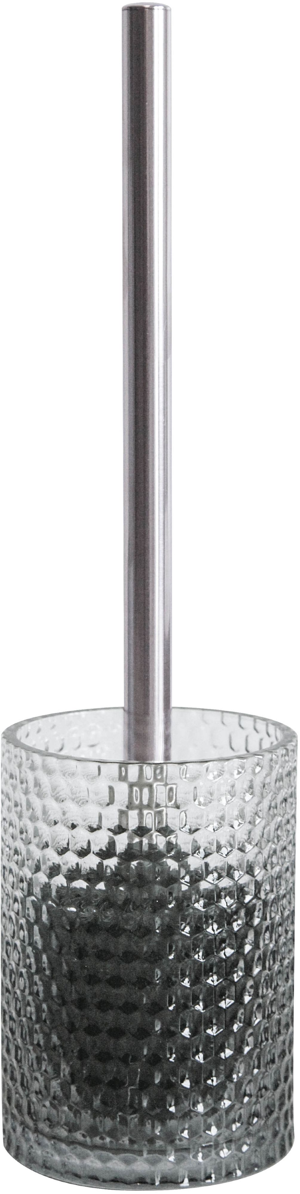 Kleine Wolke Melua Klobürste gestellt glas-grau 8615901856