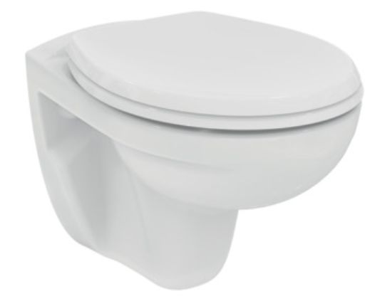Ideal Standard Eurovit WC-Becken hängend Spülrandlos weiß K881001