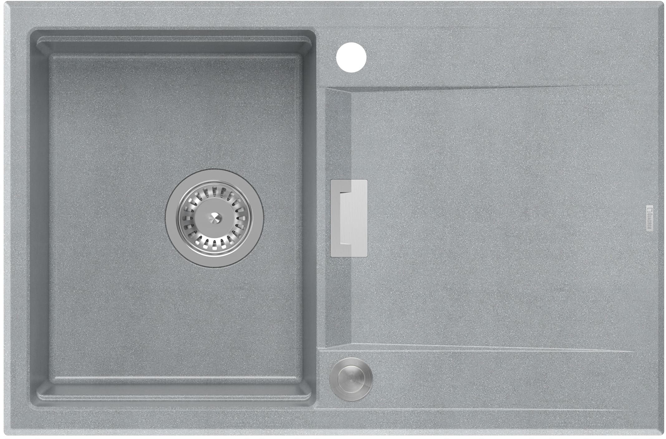 Quadron Owen GraniteQ-Spüle 76x50 cm grau/graphit/onyx HQO7650U5_BS