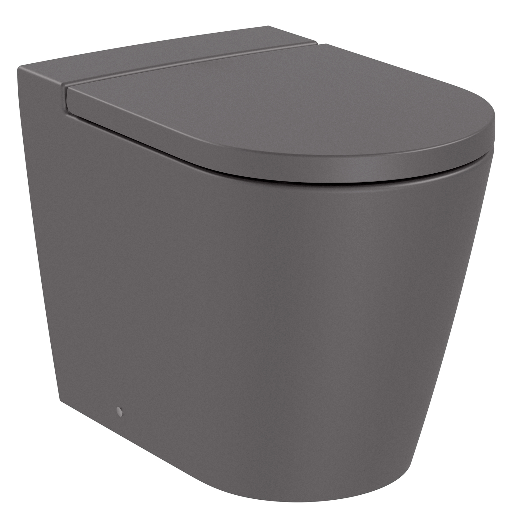 Roca Inspira WC-Becken stehend Spülrandlos onyx A347526640