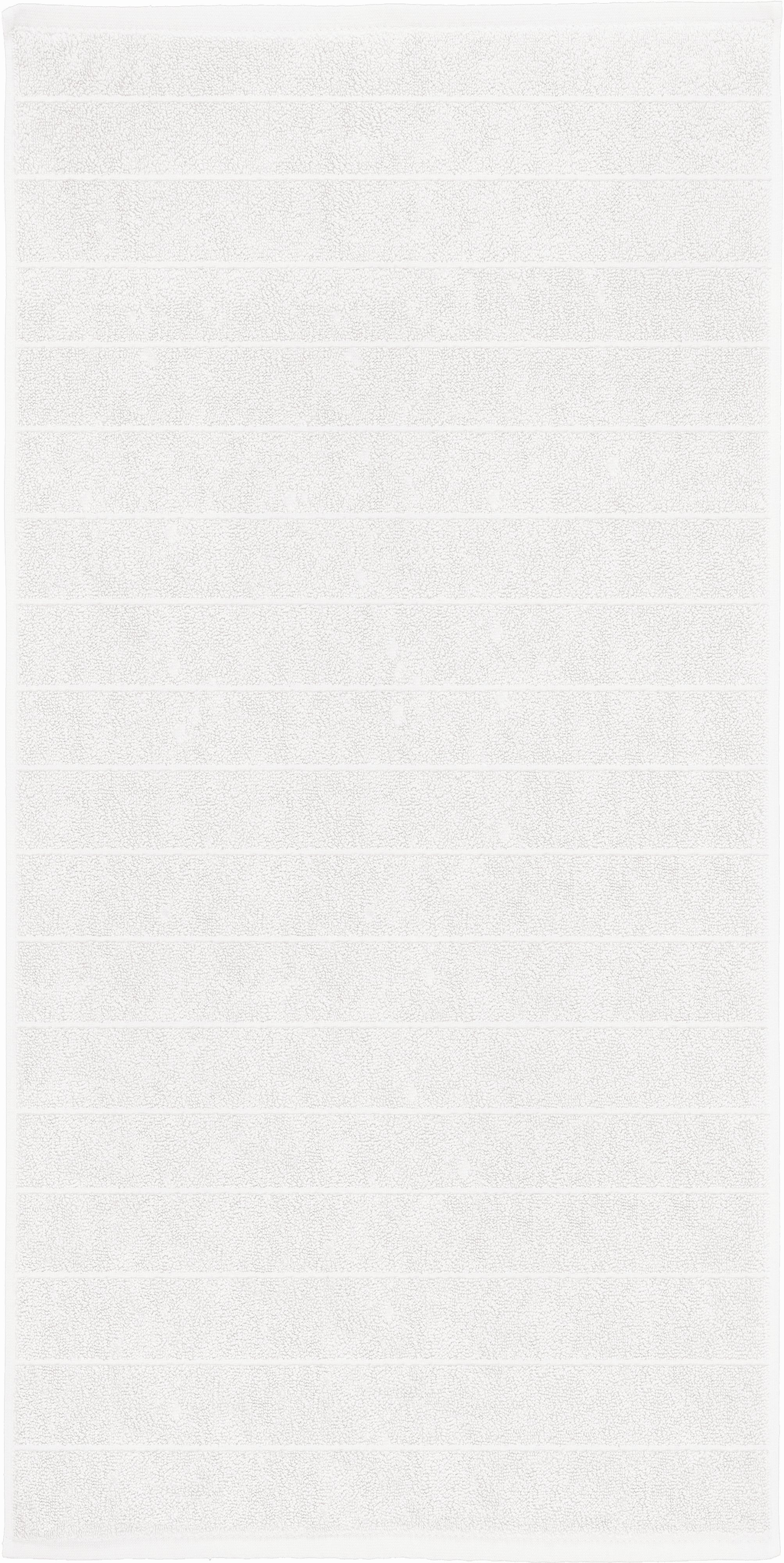 Kleine Wolke VIA Handtuch 140x70 cm Baumwolle weiß 3033114226