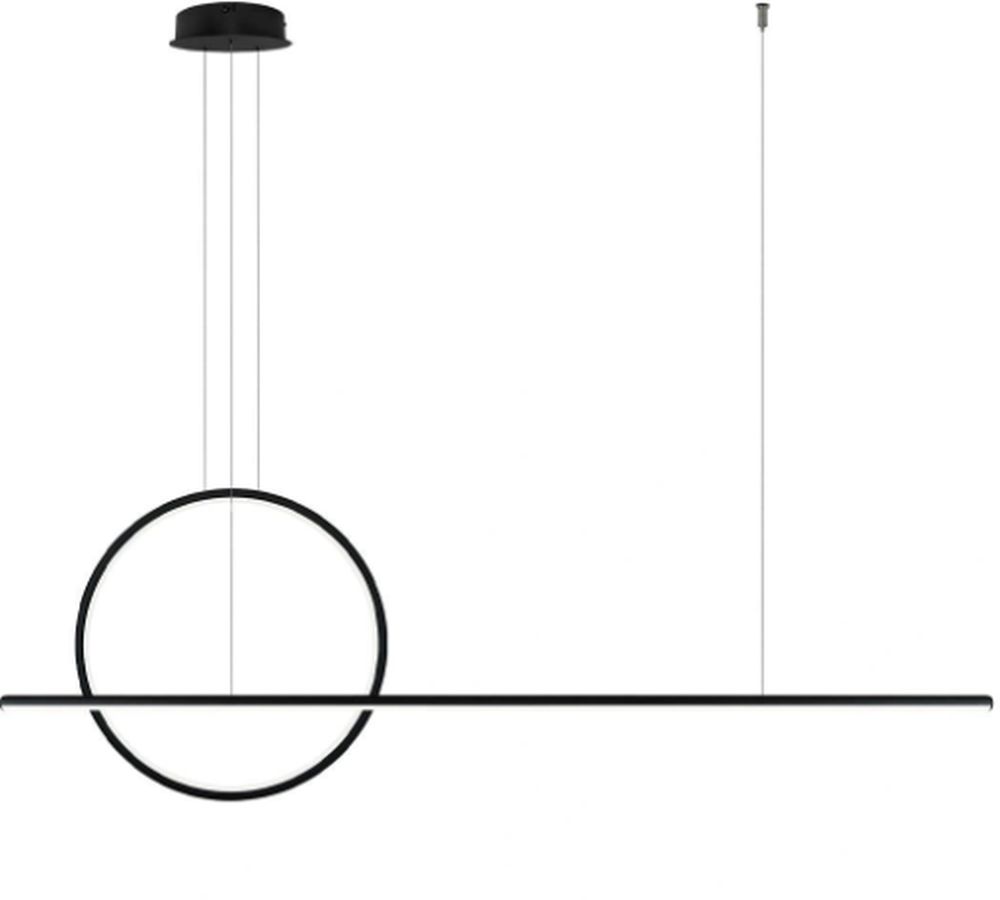 Altavola Design Linea Pendelleuchte 2x30 W schwarz LA087/PX143_40_3k_30W_black