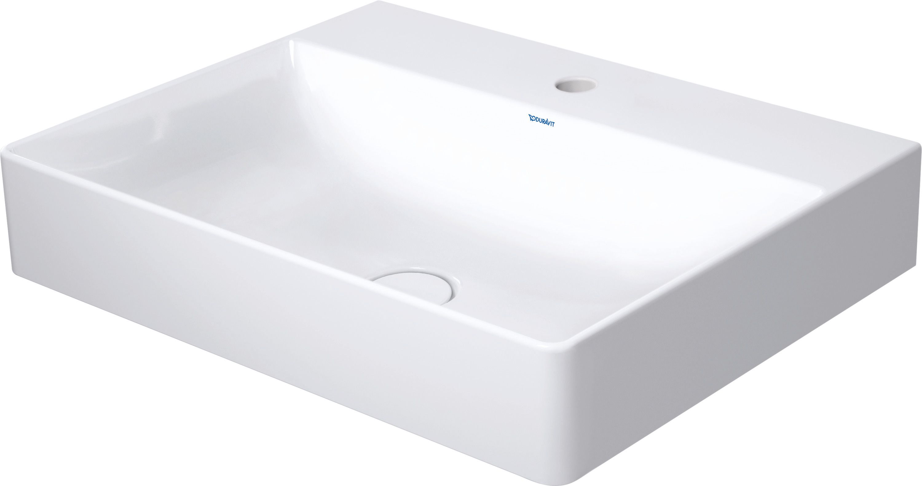 Duravit DuraSquare Waschbecken 60x47 cm rechteckig Klassisch-Möbel weiß 2353600079