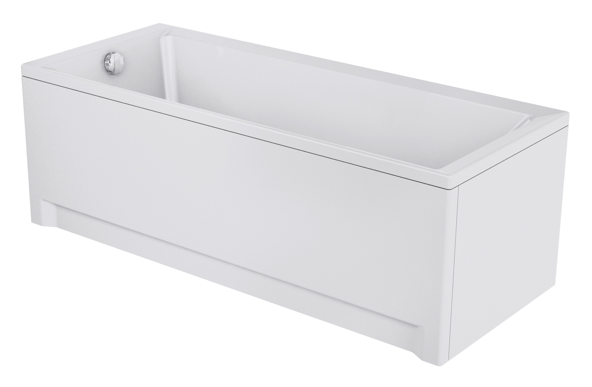Cersanit Balinea Rechteckige Badewanne 170x70 cm weiß S301-144