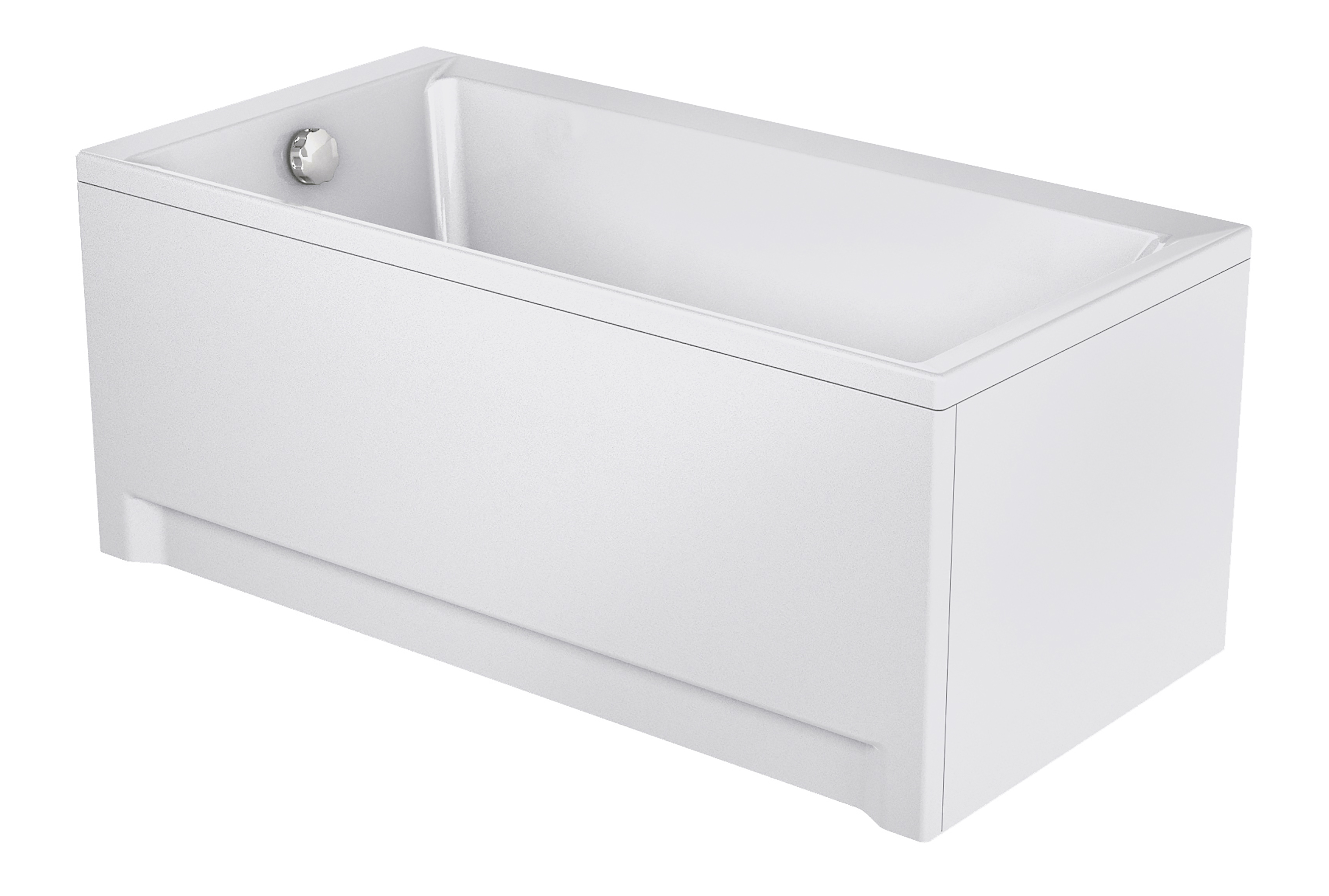 Cersanit Balinea Rechteckige Badewanne 140x70 cm weiß S301-141