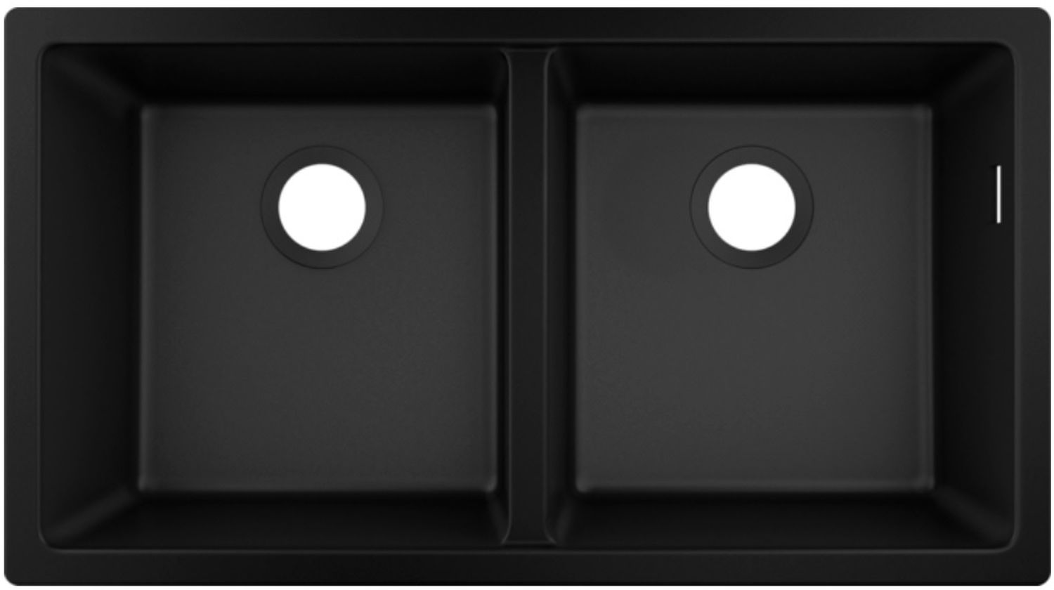 Hansgrohe S 51 granitspüle 82x45 cm schwarz-grau/graphit/onyx 43434170