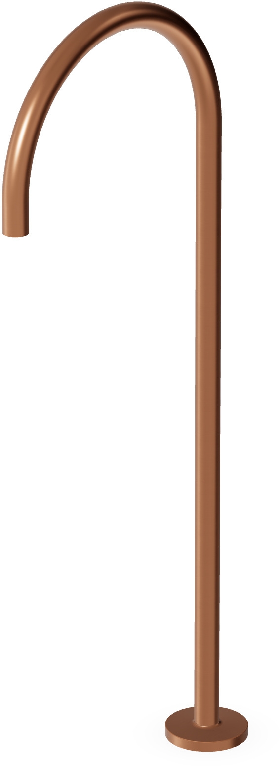 Zucchetti Pan Auslauf für Badewannenarmatur für Badewanne kupfer Z92059.P91