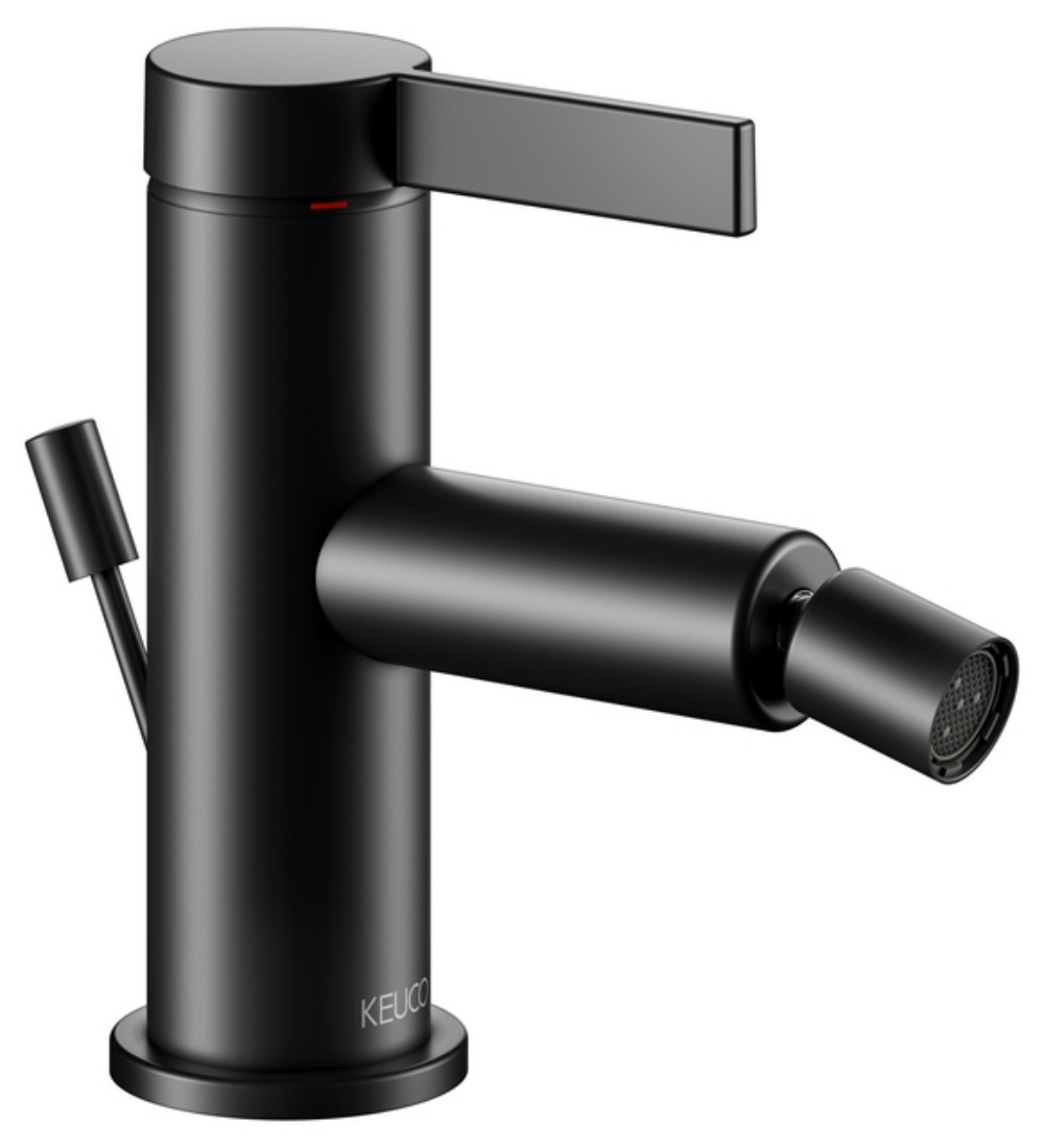 Keuco IXMO Pure Bidet-Wasserhahn stehend schwarz 59509371000