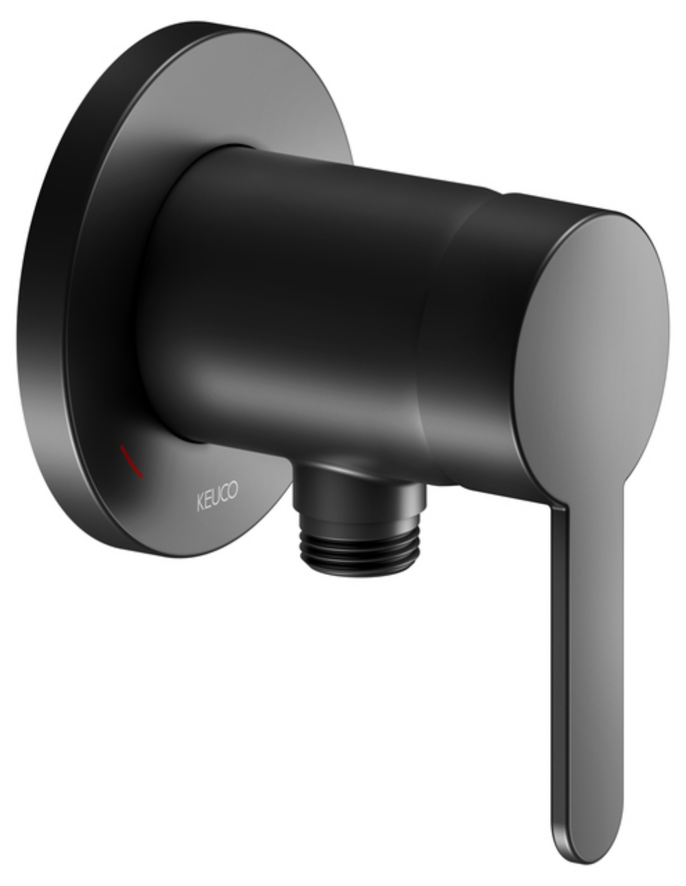 Keuco IXMO Flat Duschbatterie Unterputz schwarz 59552370301