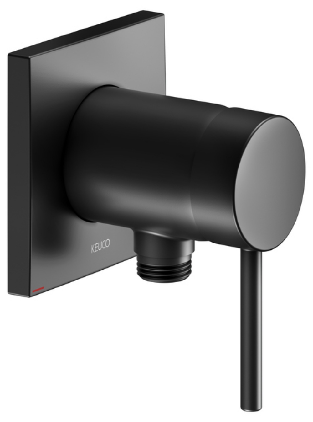 Keuco IXMO Soft Duschbatterie Unterputz schwarz 59552370202