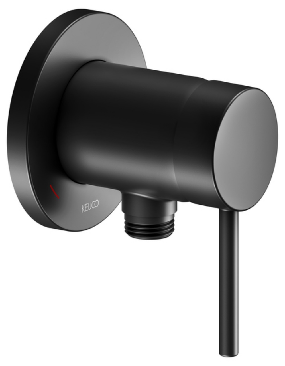 Keuco IXMO Soft Duschbatterie Unterputz schwarz 59552370201