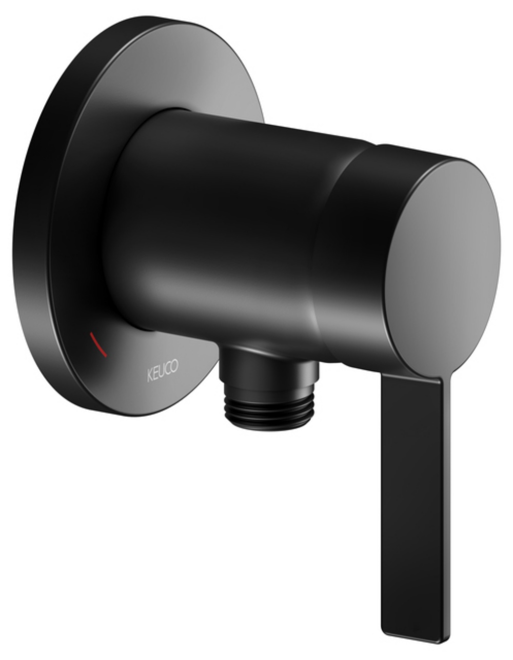 Keuco IXMO Pure Duschbatterie Unterputz schwarz 59552379501
