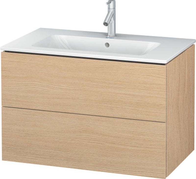 Duravit L-Cube Kabinett 82x48.1x55 cm Unterschrank hängend eiche LC624103030