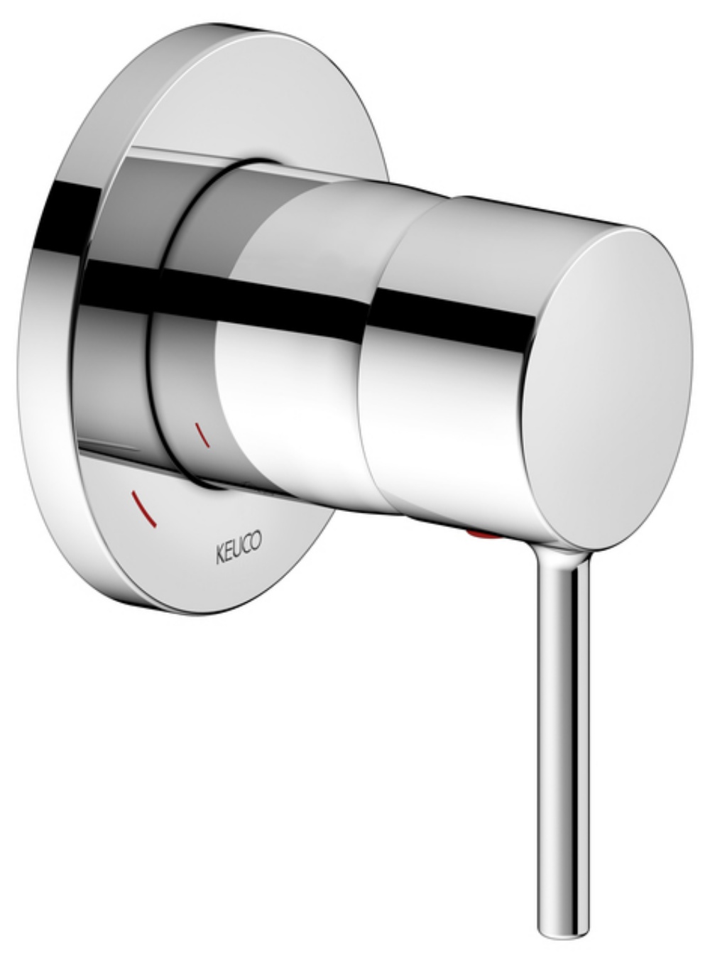 Keuco IXMO Soft Duschbatterie Unterputz chrom 59551010201