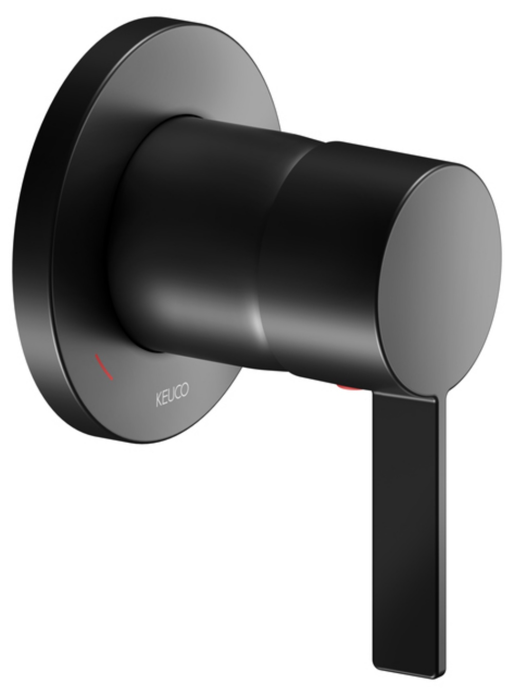 Keuco IXMO Pure Duschbatterie Unterputz schwarz 59551379501
