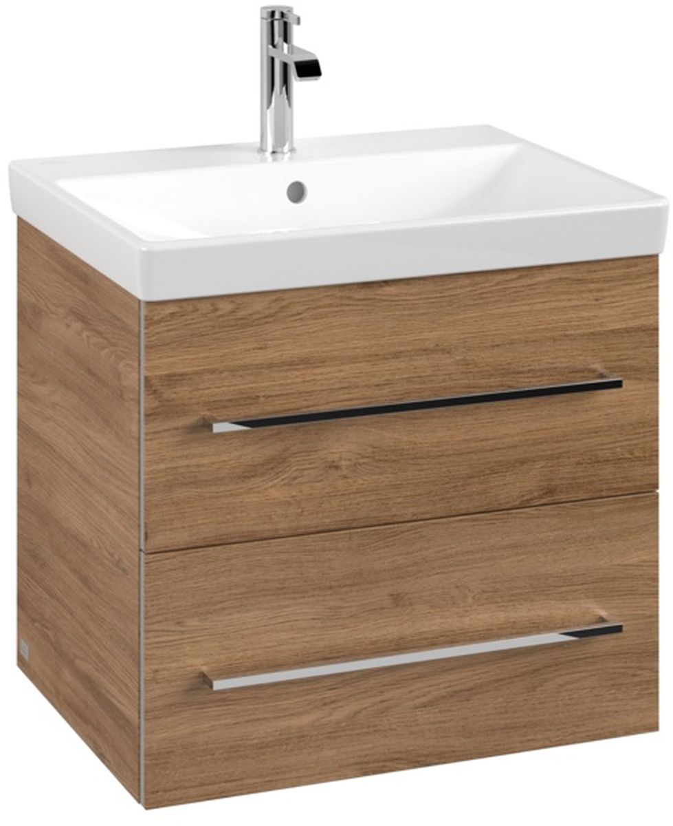 Villeroy & Boch Avento Kabinett 58x45.2x51.4 cm Unterschrank hängend eiche A88900RH