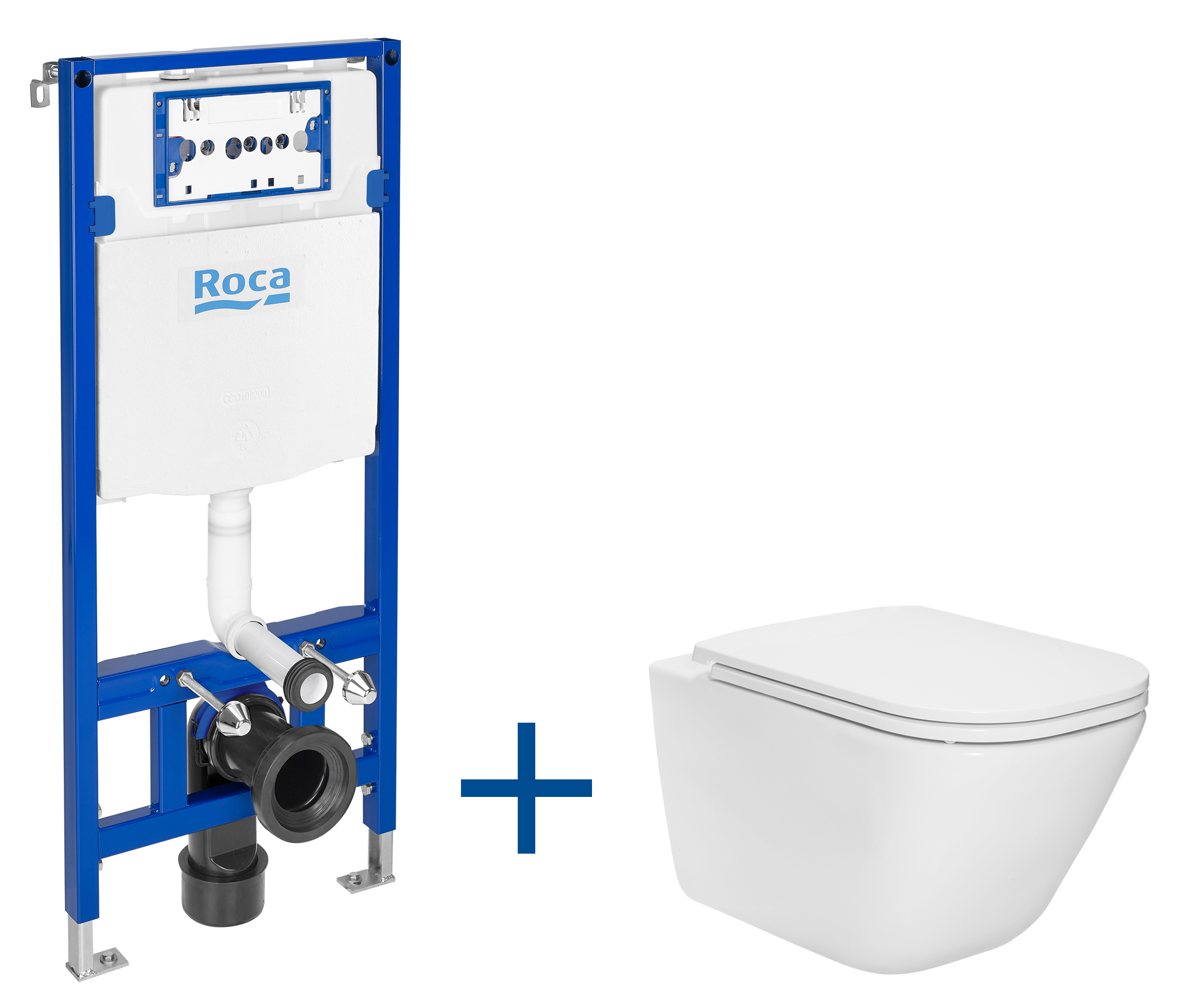 Roca Gap Round set bestehend aus einer schüssel mit einem brett und einem rahmen A893105900