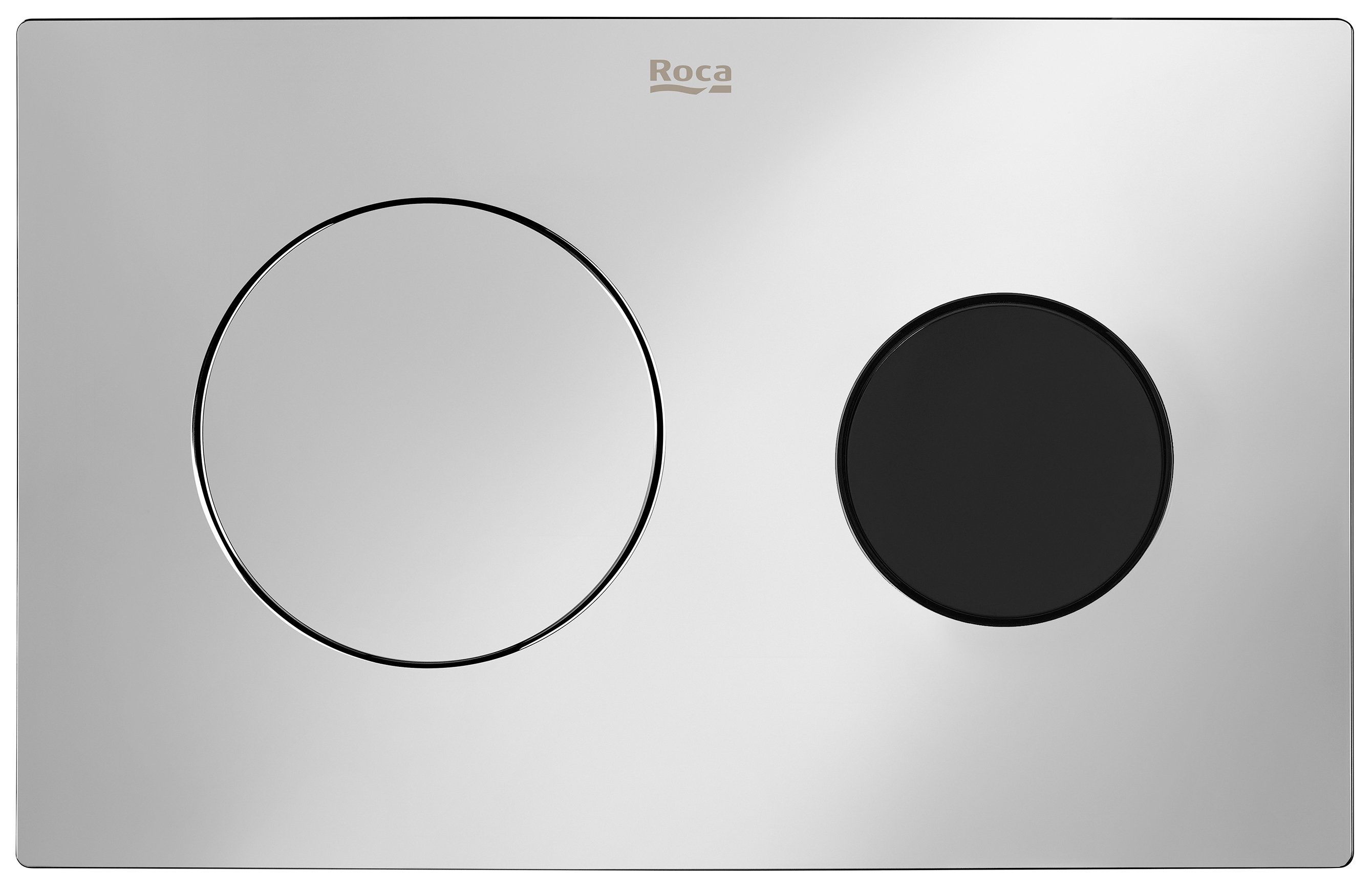 Roca PL Betätigungsplatte für Toilette glänzender Chrom A890189510