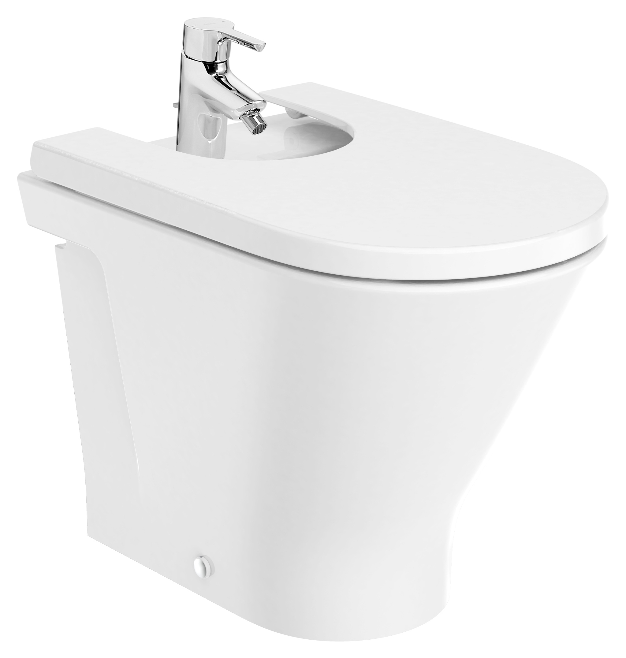 Roca Gap Round bidet stehend weiß A3570N7S00
