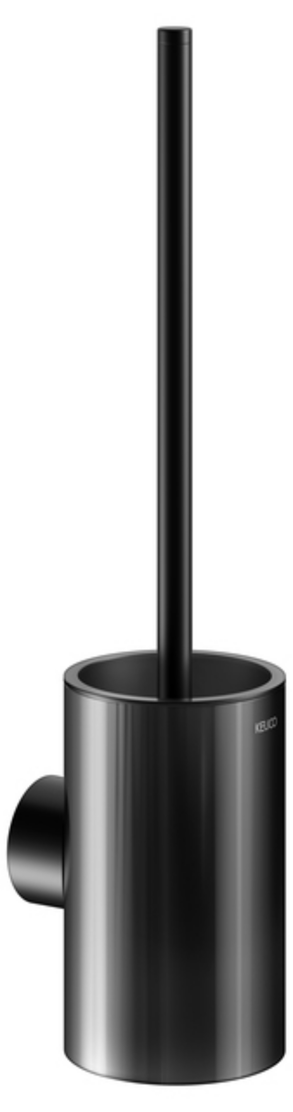 Keuco Reva Klobürste aufklebbar glas-schwarz 12864379000