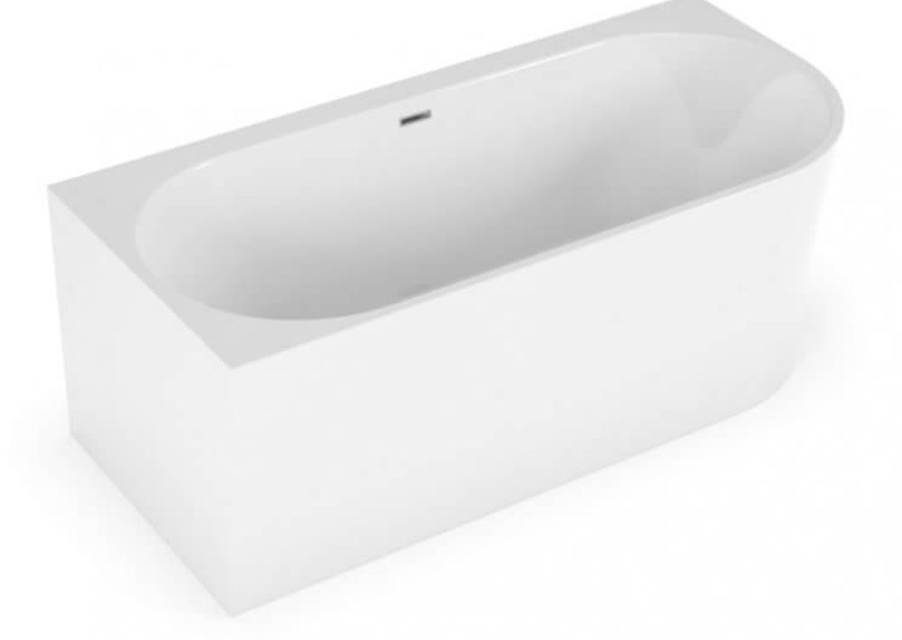 Polimat Sola Eckbadewanne 160x75 cm weiß 00027