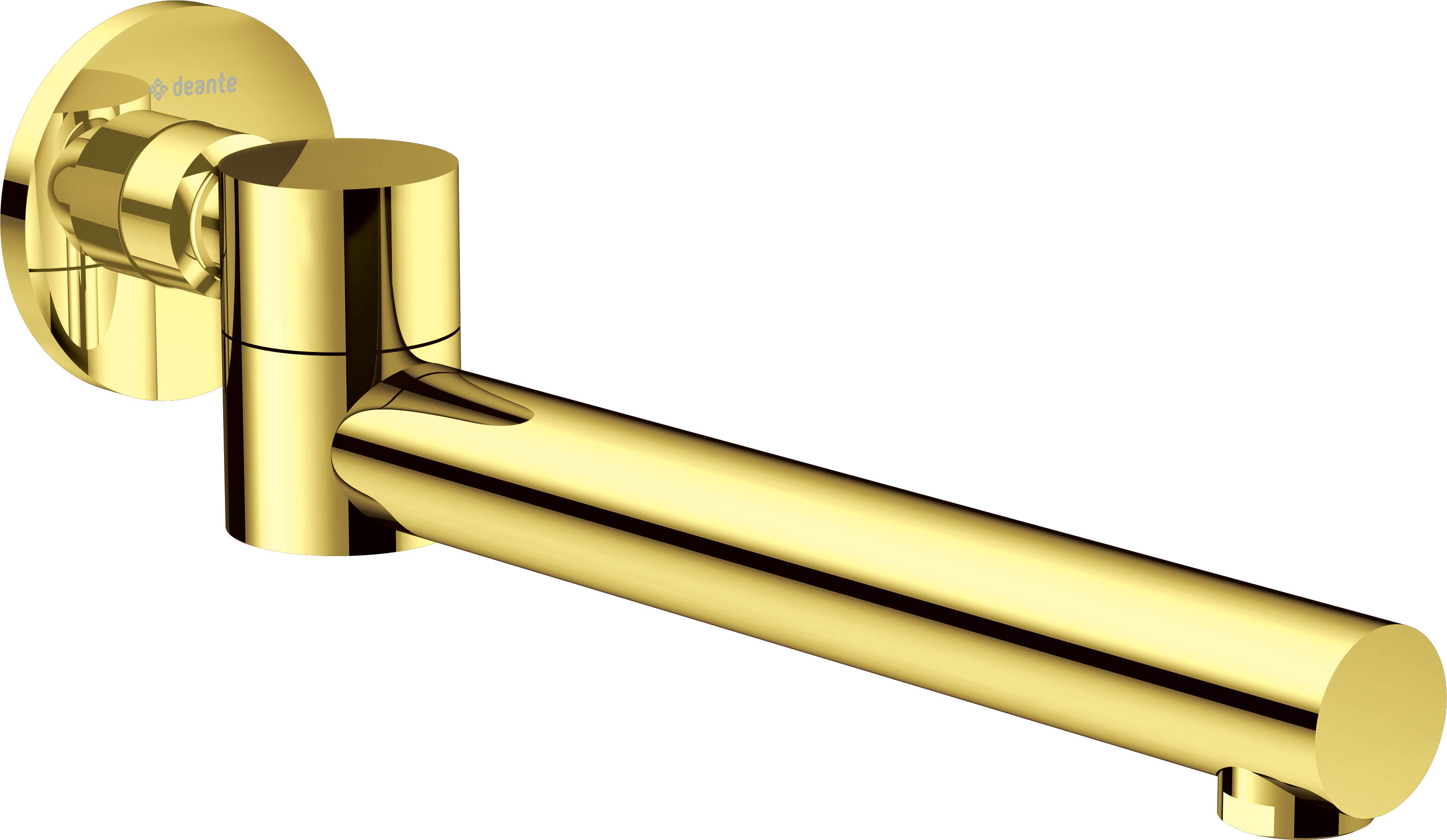 Deante Cascada Auslauf für Badewannenarmatur für Badewanne gold NAC_Z87K