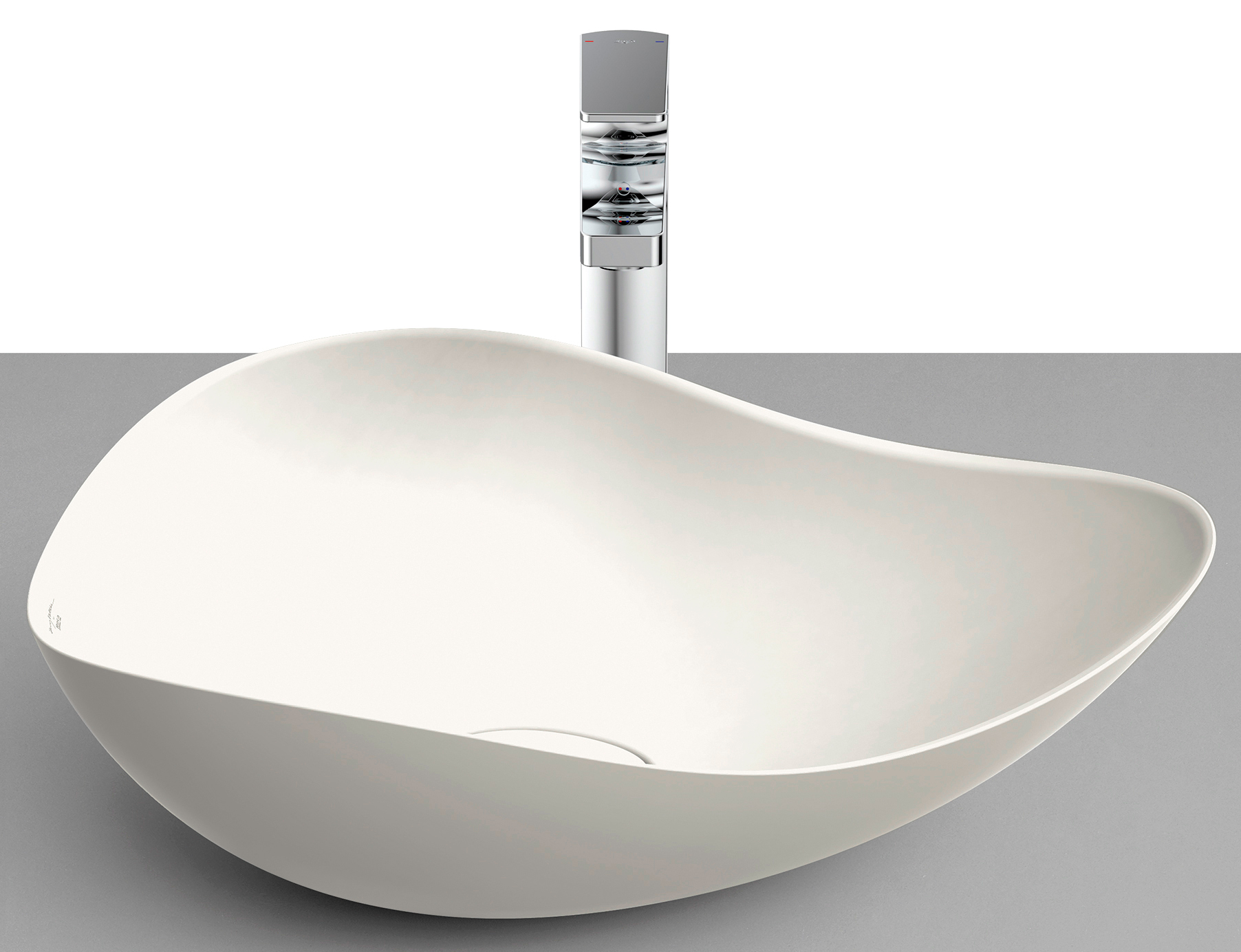 Roca Ohtake Waschbecken 54x37.5 cm Aufsatzwaschbecken A327A13650