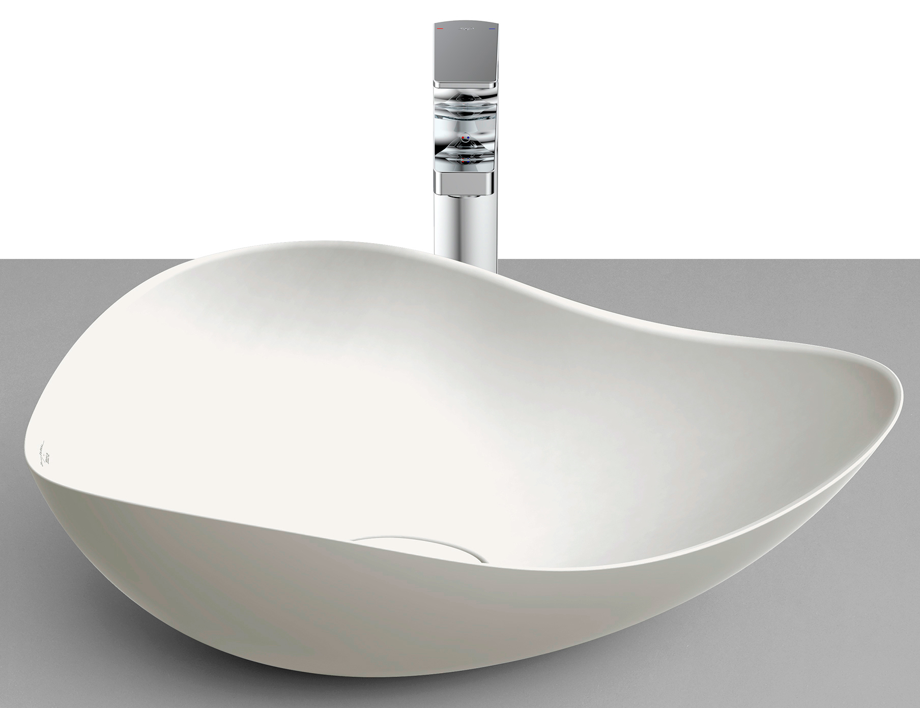 Roca Ohtake Waschbecken 54x37.5 cm Aufsatzwaschbecken A327A13630