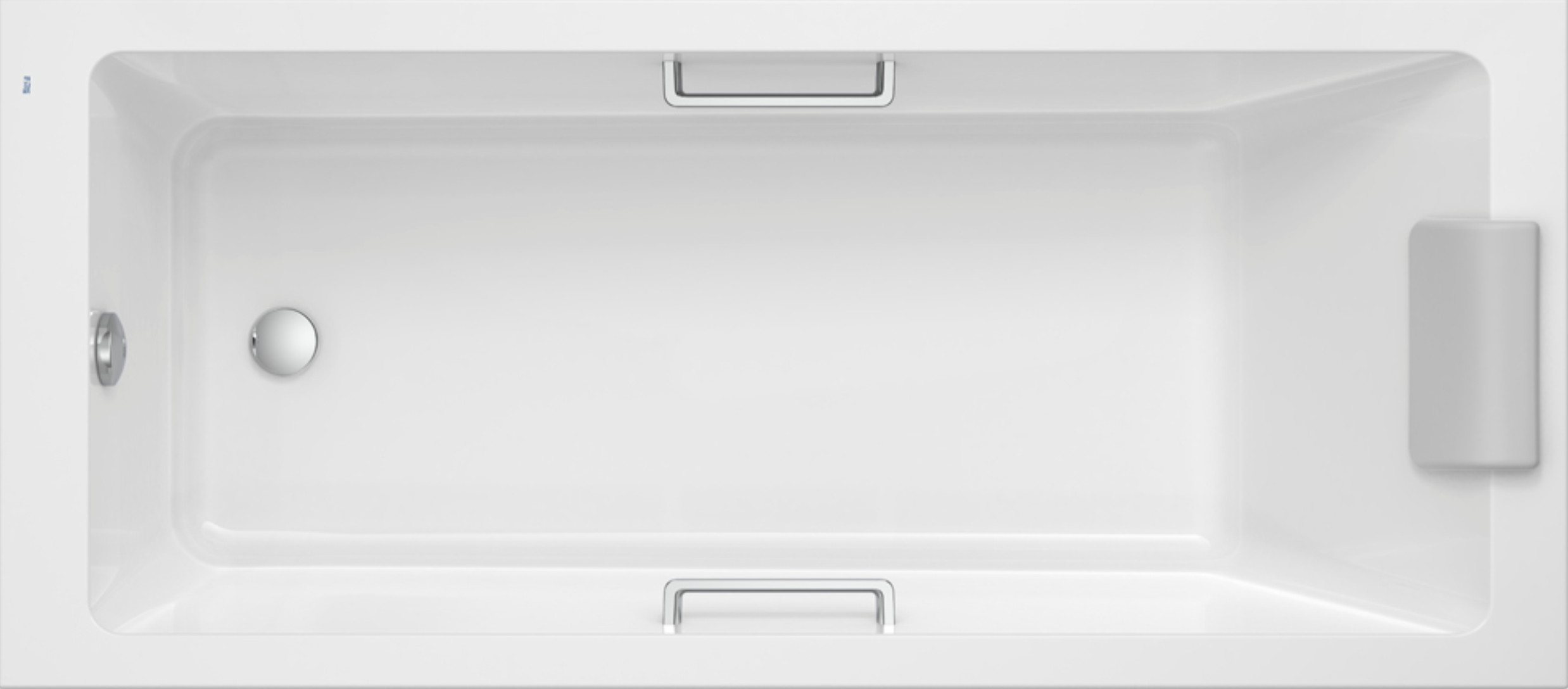 Roca Vythos Rechteckige Badewanne 140x70 cm weiß A248547000