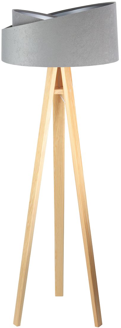 BPS Koncept Galaxy Stehlampe 1x60 W grau-silber 060P-013