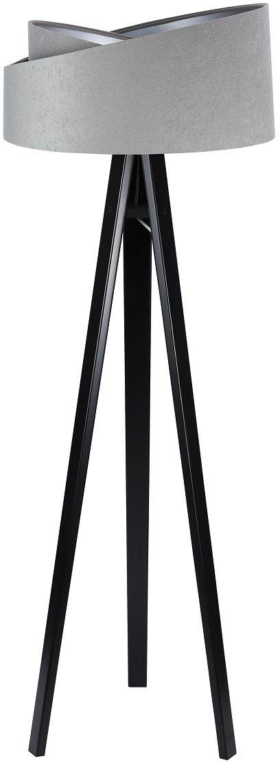 BPS Koncept Galaxy Stehlampe 1x60 W schwarz-grau-silber 060P-013CZ