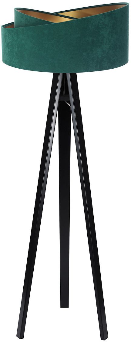 BPS Koncept Galaxy Stehlampe 1x60 W schwarz-grün-gold 060P-003CZ