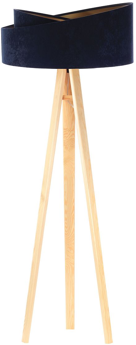 BPS Koncept Galaxy Stehlampe 1x60 W gold-blau 060P-044