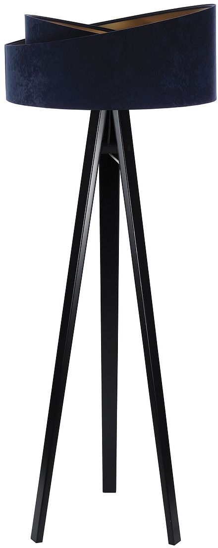 BPS Koncept Galaxy Stehlampe 1x60 W schwarz-gold-blau 060P-044CZ