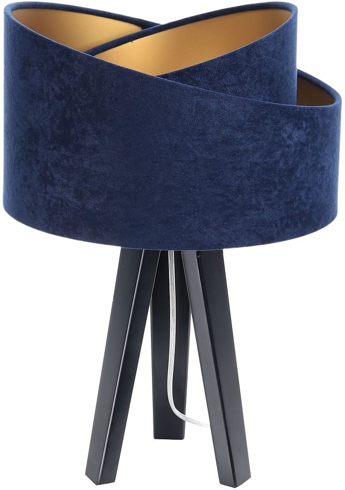 BPS Koncept Galaxy Tischlampe 1x60 W schwarz-gold-blau 060S-044CZ