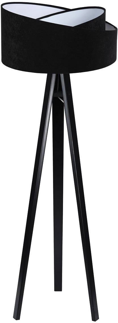 BPS Koncept Galaxy Stehlampe 1x60 W weiß-schwarz 060P-007CZ