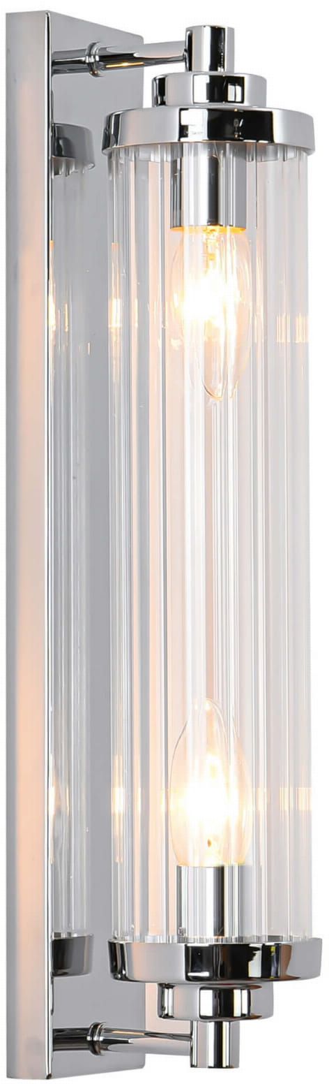 Light Prestige Lorenzo Leuchter 2x40 W chrom-transparent LP-2960/1WCH