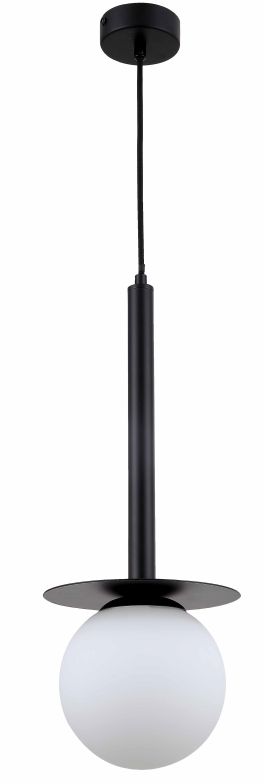 Light Prestige Roma Pendelleuchte 1x40 W weiß-schwarz LP-1345/1PBK